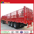 Transporte de mercadorias a granel Tri-Axe Gooseneck Cargo Truck Trailer